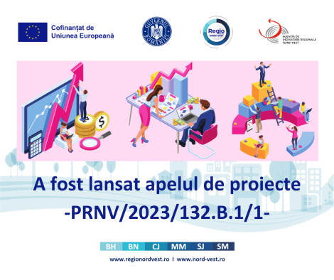 Ghidul Solicitantului 132.B.1 – Sprijinirea dezvoltării incubatoarelor de afaceri a fost publicat astăzi, 18 decembrie 2023, de către Agenția de Dezvoltare Regională Nord-Vest, în calitate de Autoritate de Management pentru Programul Regional Nord-Vest 2021-2027 (REGIO Nord-Vest)