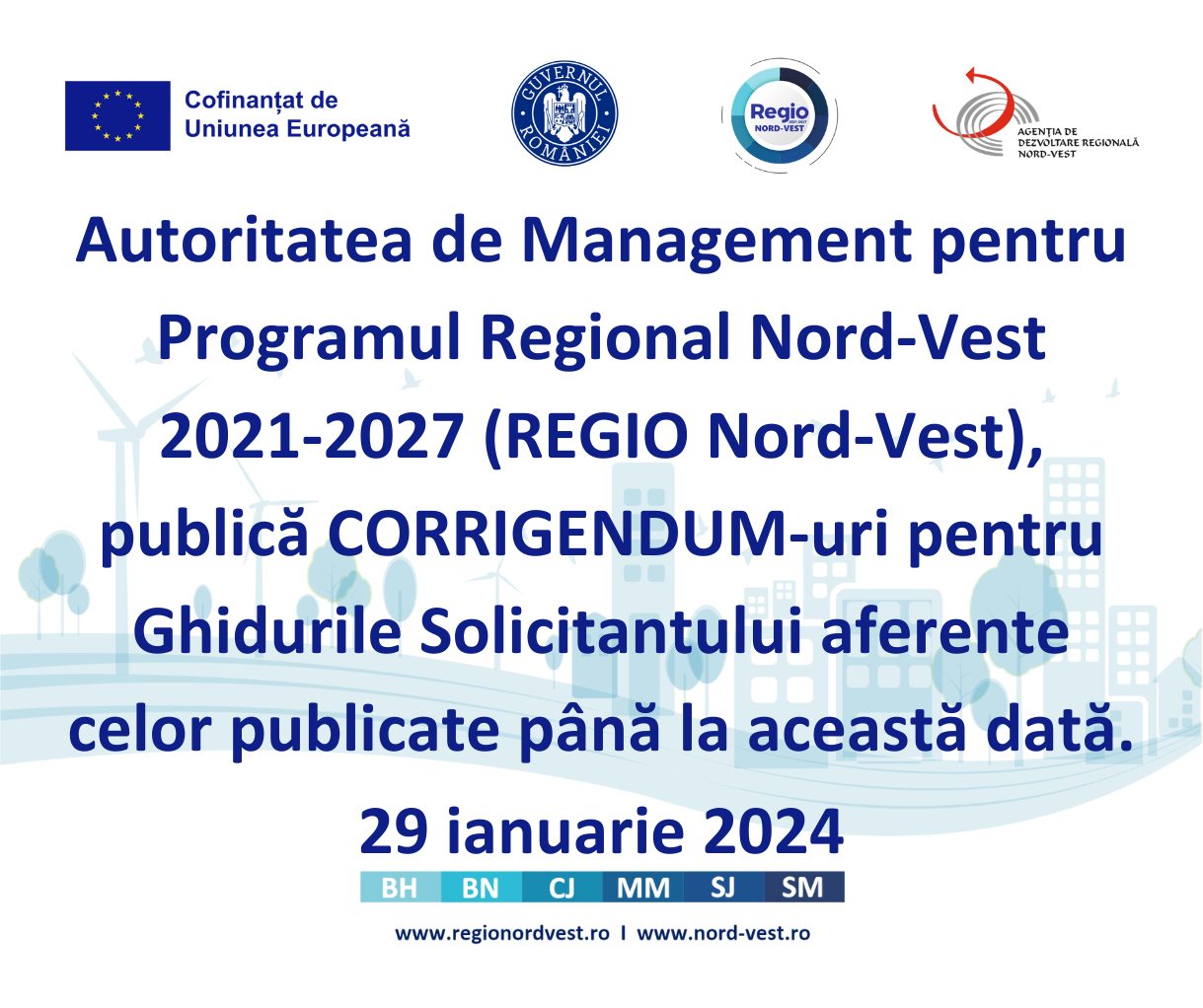 Autoritatea de Management pentru Programul Regional NordVest 20212027